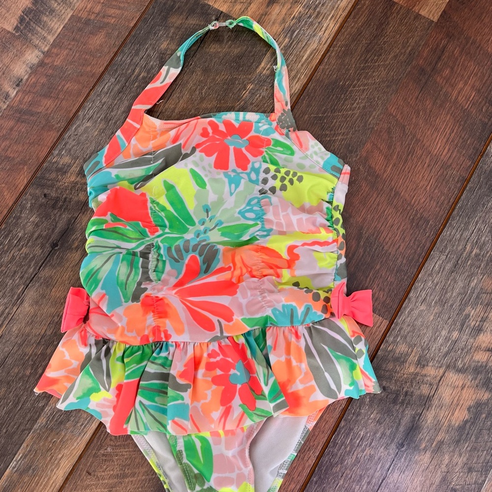 Floral Kids Swimwear